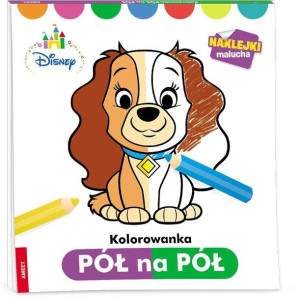 Disney Maluch. Kolorowanka pół na pół praca zbiorowa