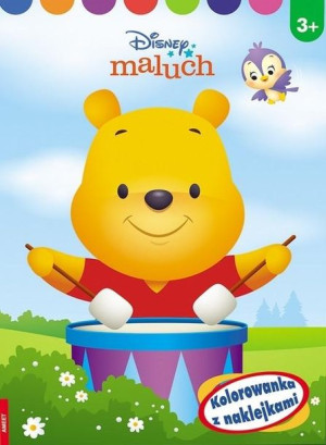 Disney Maluch. Kolorowanka z naklejkami praca zbiorowa