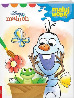 Disney Maluch. Kraina lodu. Maluj wodą praca zbiorowa