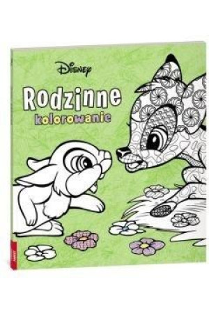 Disney. Rodzinne kolorowanie praca zbiorowa