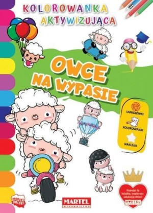 Kolorowanka aktywizująca.. Owce na wypasie praca zbiorowa