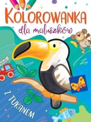 Kolorowanka dla maluszków z tukanem Ilona Brydak