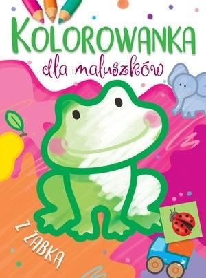 Kolorowanka dla maluszków z żabką Ilona Brydak