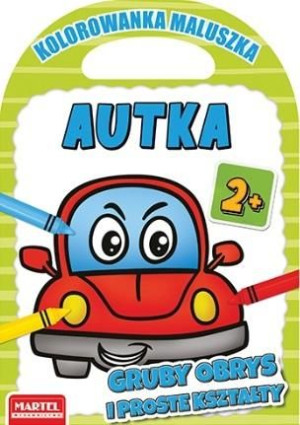 Kolorowanka maluszka. Autka praca zbiorowa