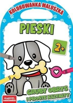Kolorowanka maluszka. Pieski praca zbiorowa