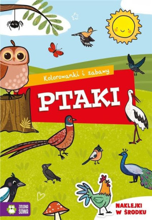 Kolorowanki i zabawy. Ptaki Julia Nikodem