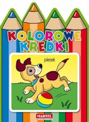 Kolorowe kredki - Pieski praca zbiorowa