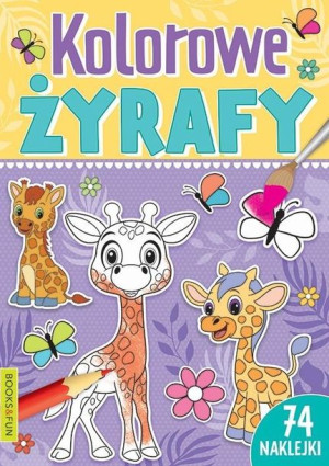 Kolorowe zyrafy praca zbiorowa