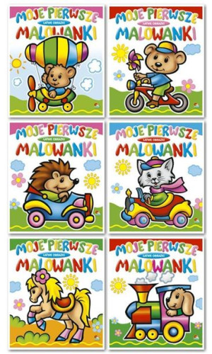 (041) Moje pierwsze malowanki MIX praca zbiorowa
