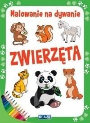Malowanie na dywanie. Zwierzęta praca zbiorowa