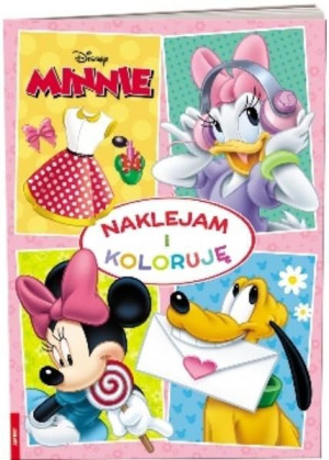 Minnie. Naklejam i koloruje praca zbiorowa