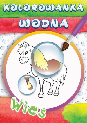Wodne kolorowanki Wieś praca zbiorowa