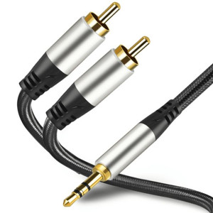 Reagle KABEL OFC AUX MINI JACK 3,5mm 2x RCA CINCH 3m