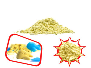 Piasek Kinetyczny 1kg W Woreczku Żółty