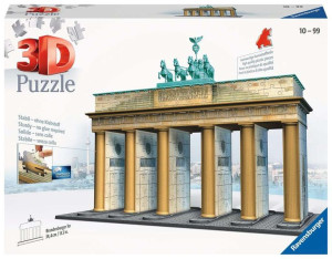 WIELKIE PUZZLE 3D PREMIUM Brama Brandenburska