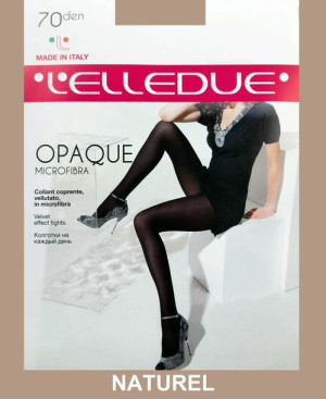 ELLEDUE OPAQUE 70 Rajstopy MF NATUREL Roz.:2