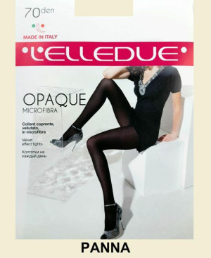 ELLEDUE OPAQUE 70 XXL Rajstopy MF PANNA Roz.:5 XXL