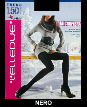 ELLEDUE TREND 150 Rajstopy MF NERO Roz.:1