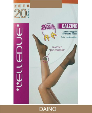 ELLEDUE ZETA 20 Skarpetki dam. DAINO Roz.:One size