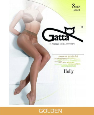 GATTA HOLLY Rajstopy damskie 8 DEN wz.00/4-L/Golden