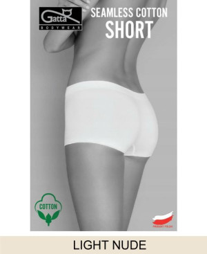 GATTA Seamless Cotton Short S/Light Nude