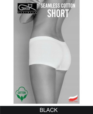 GATTA Seamless Cotton Short S/Black