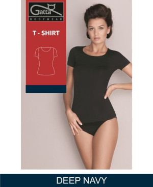 GATTA T-SHIRT Koszulka damskia S/Deep Navy