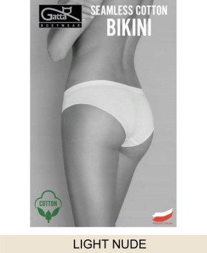 GATTA Seamless Cotton Bikini XL / Light Nude