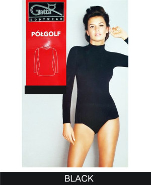 GATTA Koszulka Półgolf S/Black