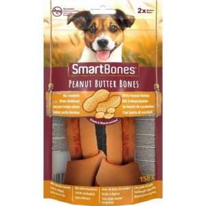 Smart Bones Peanut Butter Medium Kości Do Żucia Dla Średnich Psów 2 Sztuki
