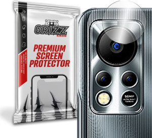 Szkło hybrydowe na aparat Grizz Infinix Hot 11s NFC