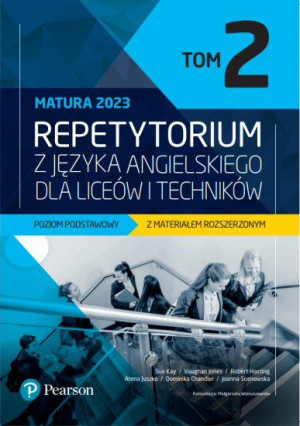 Pearson Repetytorium z języka angielskiego podstawowy Tom 2 Matura 2023