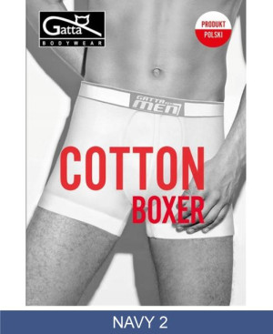 GATTA Cotton Boxer Majtki M/ Navy 2