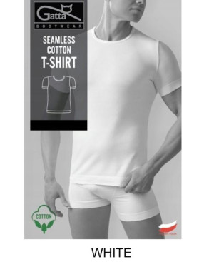 GATTA Seamless Cotton T shirt M/White