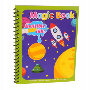 Kolorowanka Wodna Magiczna Magic Water Book Marker