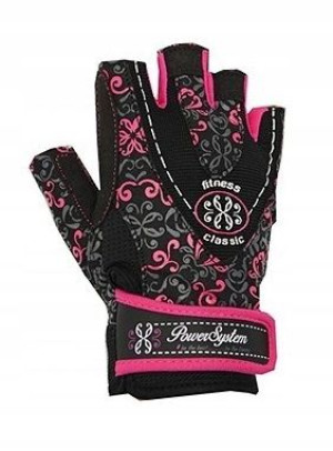 Power-system Rękawiczki Classy-pink-xs