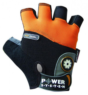 Power-system Rękawiczki Fit Girl-orange-s