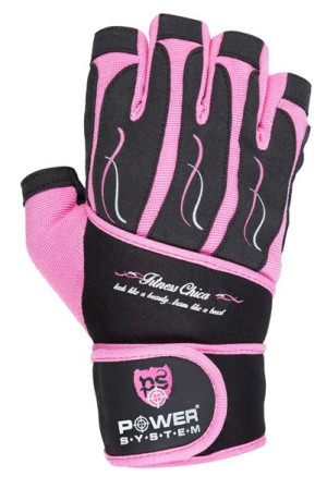 Power-system Rękawiczki Fitness Chica-pink-l