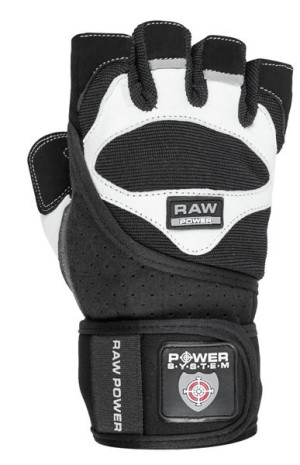 Power-system Rękawiczki Raw Power-white Black-m