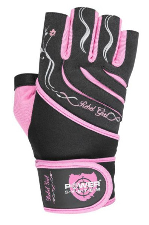 Power-system Rękawiczki Rebel Girl-pink-m