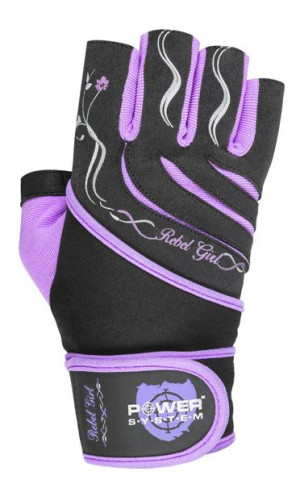Power-system Rękawiczki Rebel Girl-purple-m