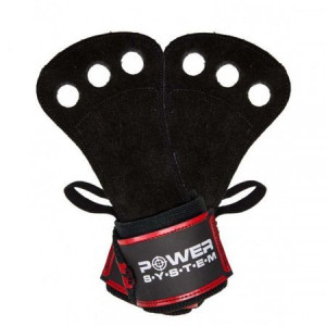 Power-system Skórki Crossfit Grips-red