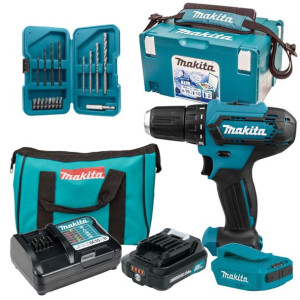 DF333DWAX6 MAKITA wkrętarka 10,8V 1x2,0 Ah osprzęt