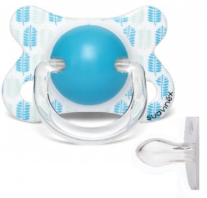 Suavinex Smoczek Fusion Fizjologiczny -2M-4M+Listk