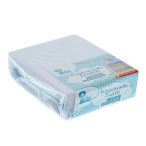 Plusbaby Prześcieradło Frotte 120X60Cm Białe