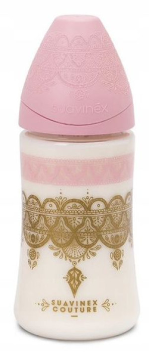 Suavinex Butelka Haute Couture 270Ml Różowa