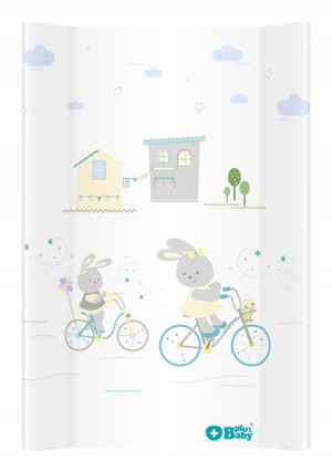 Plusbaby Przewijak Twardy 50X70 Królik Na Rowerze