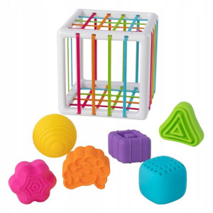 Fat Brain Toy Elastyczna Kostka Innybin Sorter