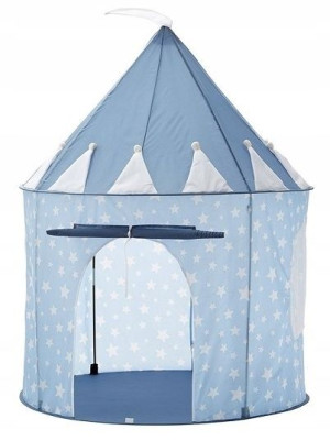 Kids Concept Star Namiot Niebieski W Gwiazdki