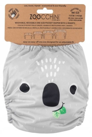 Zoocchini Pieluszka Wielorazozowa 2 Wkłady Koala